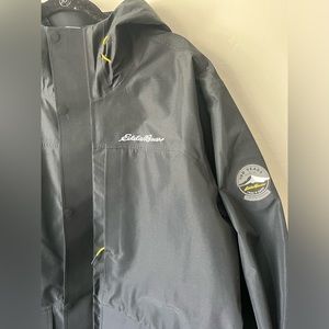 Men’s Black Shell Jacket. Size XL